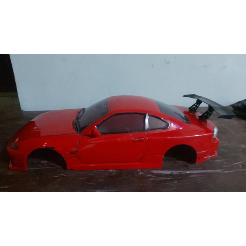 body rc nissan silvia s15 1/10