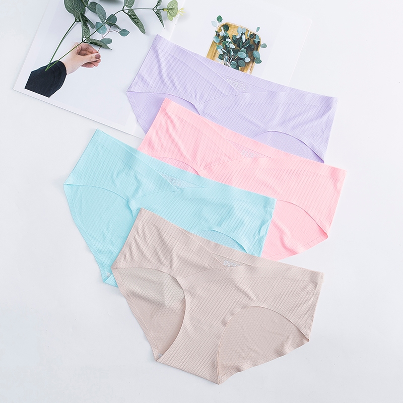 Celana Dalam Wanita Hamil Bahan seamless berpori lembut