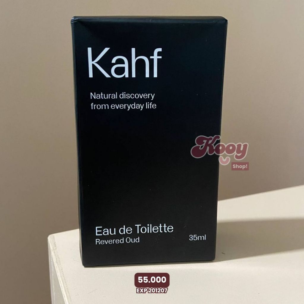 KAHF Eau de Toilette - Revered Oud - 35 ml | Parfum Laki-laki