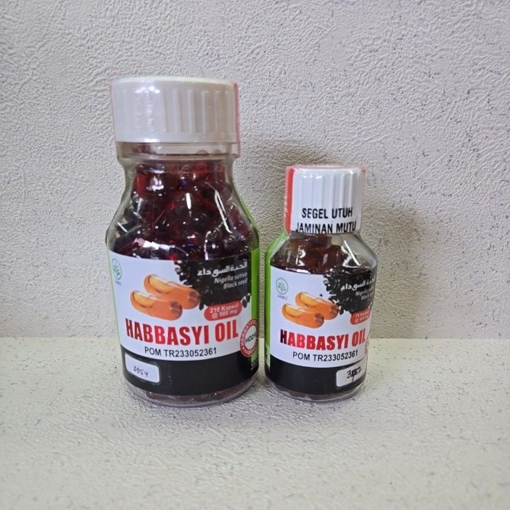Minyak Herbal Habbatussauda Habbasyi Oil HNU