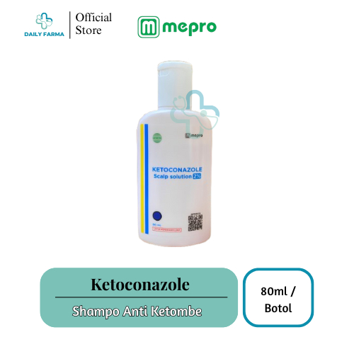 KETOCONAZOLE | SHAMPO ANTI JAMUR & KETOMBE 80ML | SCALP SHAMPO SOLUTION