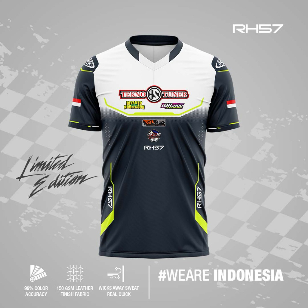 Jersey TeknoTuner HS Vneck Spesial BOTK Filipina 2025 Edisi Terbatas