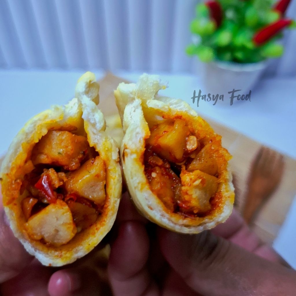 

(TERLARIS) CIRENG ISI FULL ISIAN 1 PACK ISI 5 / AYAM SUWIR / USUS / BASO / SOSIS / KEJU