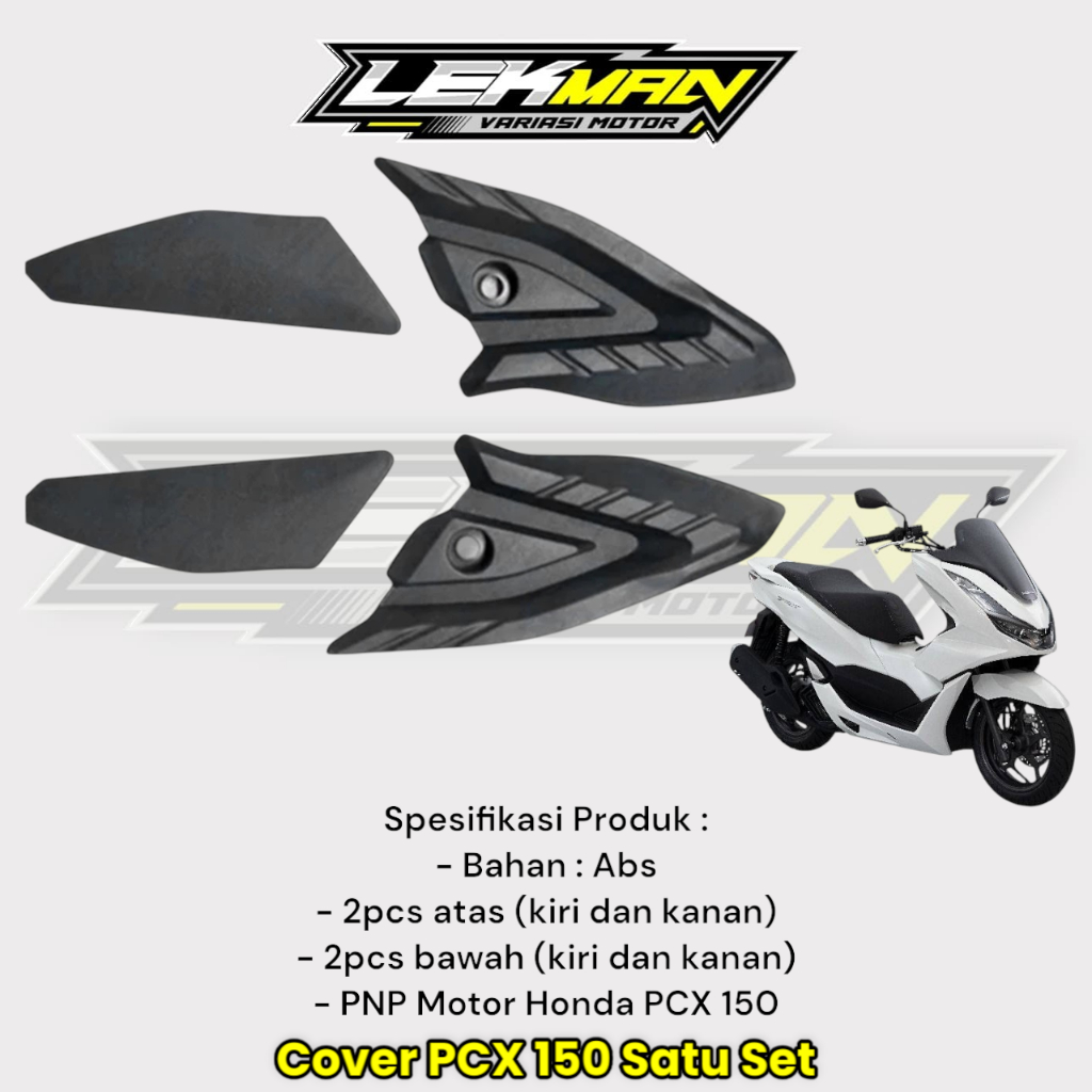 Cover Step PCX 150 Arm L R Tutup Step Belakang PCX 150 4pcs