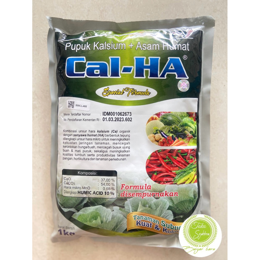 CAL-HA CALHA CAL HA 1KG PUPUK KALSIUM +ASAM HUMAT