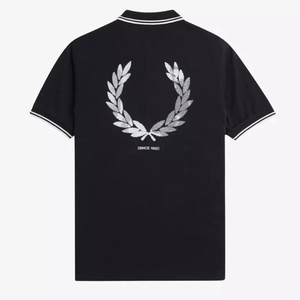 Fred Perry M8565 102 Advantage Perry Polo Shirt In Black