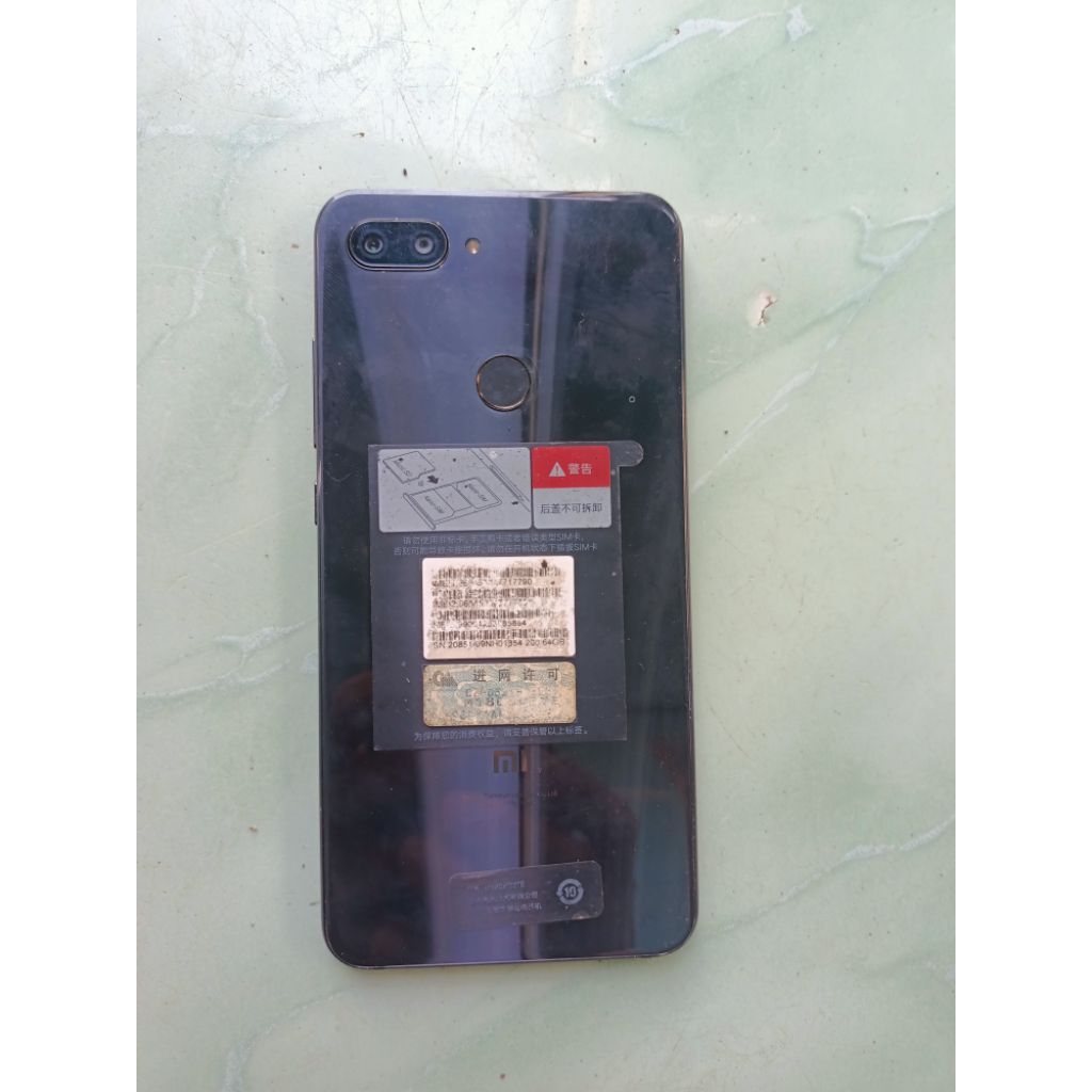 mi 8 lite minusan lcd