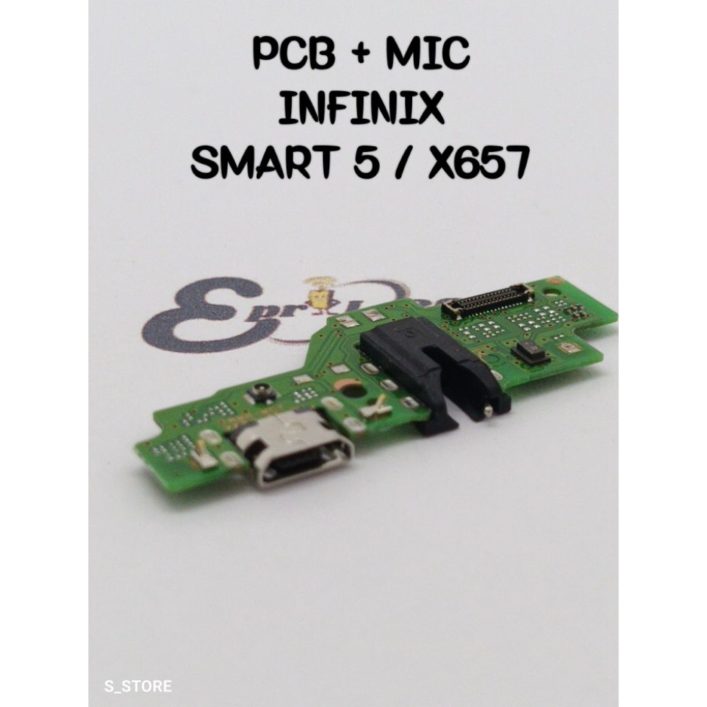 CONNECTOR CHARGER INFINIX SMART 5 / X657 PAPAN KONEKTOR CHARGER PCB BOARD KONEKTOR CAS INFINIX SMART