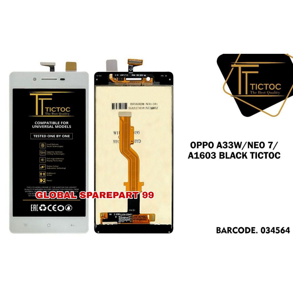 LCD OPPO A33W / OPPO NEO 7 A1603 TICTOC