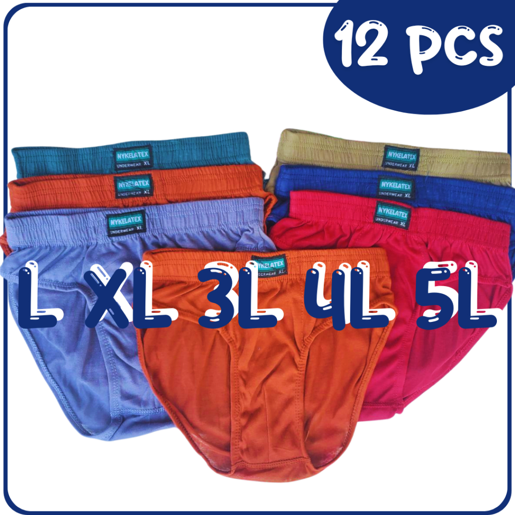 12 PCS CELANA DALAM COWOK CD PRIA KARET KECIL MURAH HARIAN OEMAH DALEMAN99