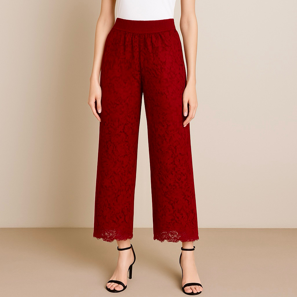 KULOT CELANA PANJANG PENDEK ROK NAGITA WANITA FULL BROKAT KILAP 719 AURUM