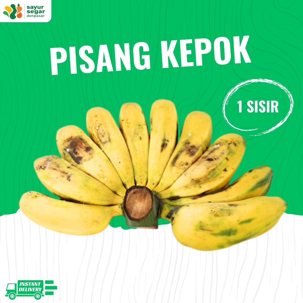 

Pisang Kepok 1 Sisir - Sayur Segar Denpasar