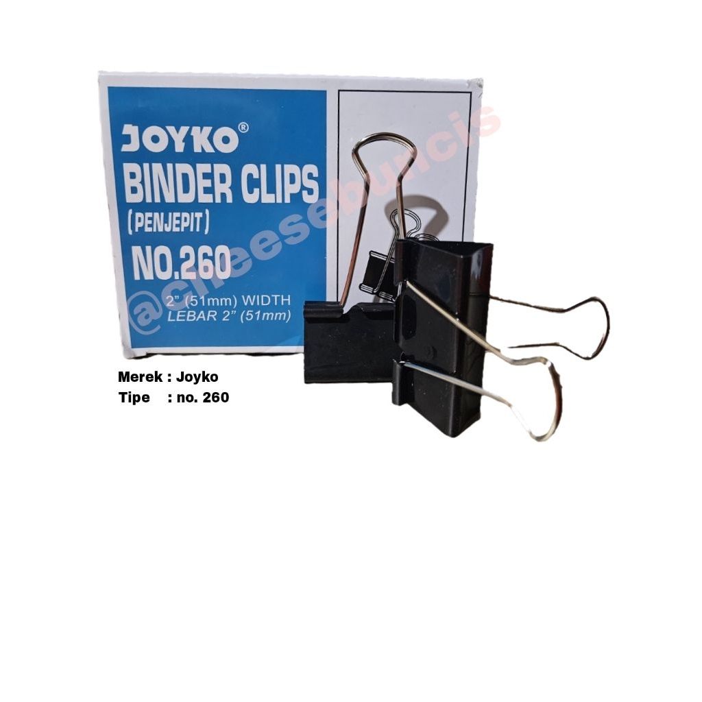 

JOYKO BINDER CLIP NO.260