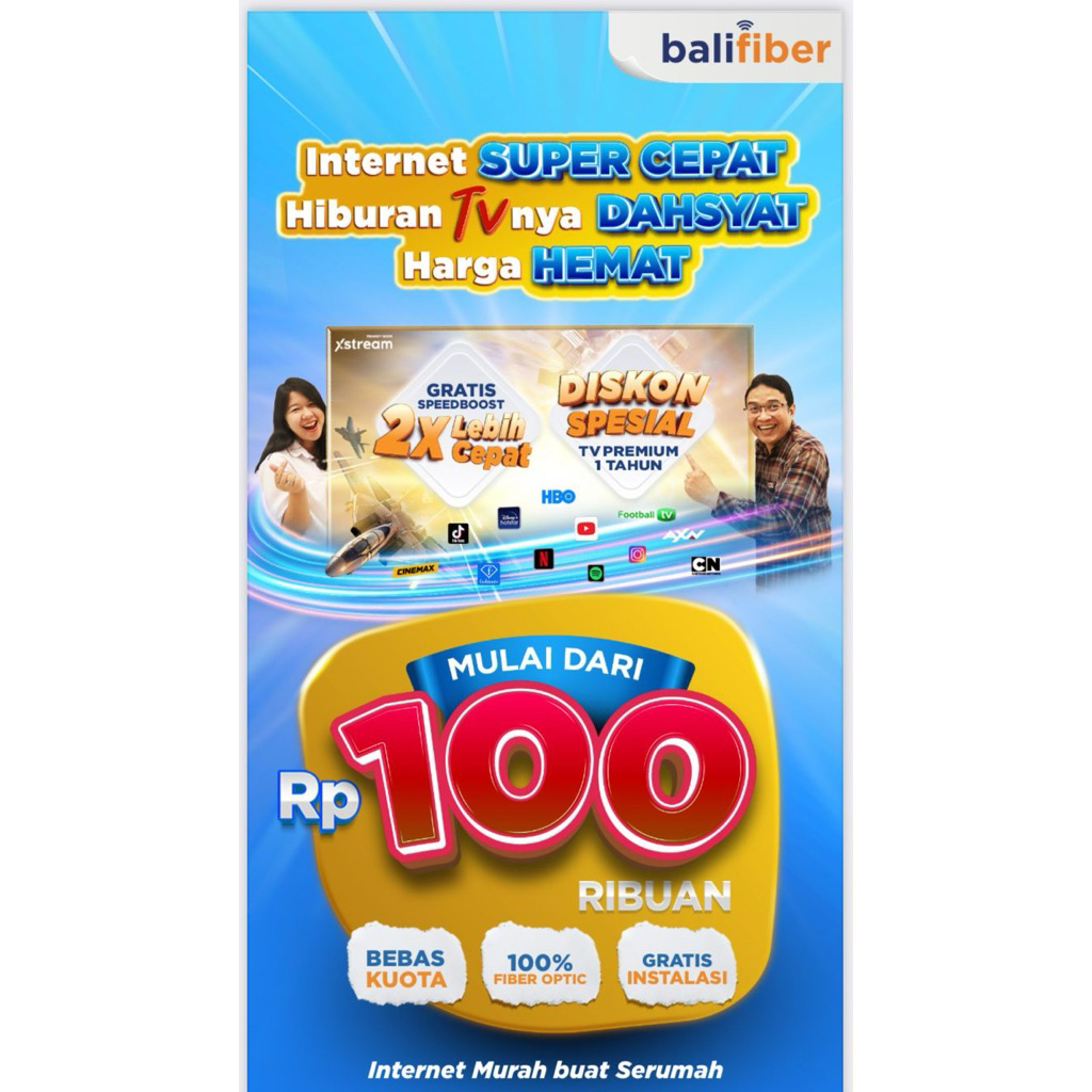 internet wifi rumah balifiber (untuk harga baca deskripsi)
