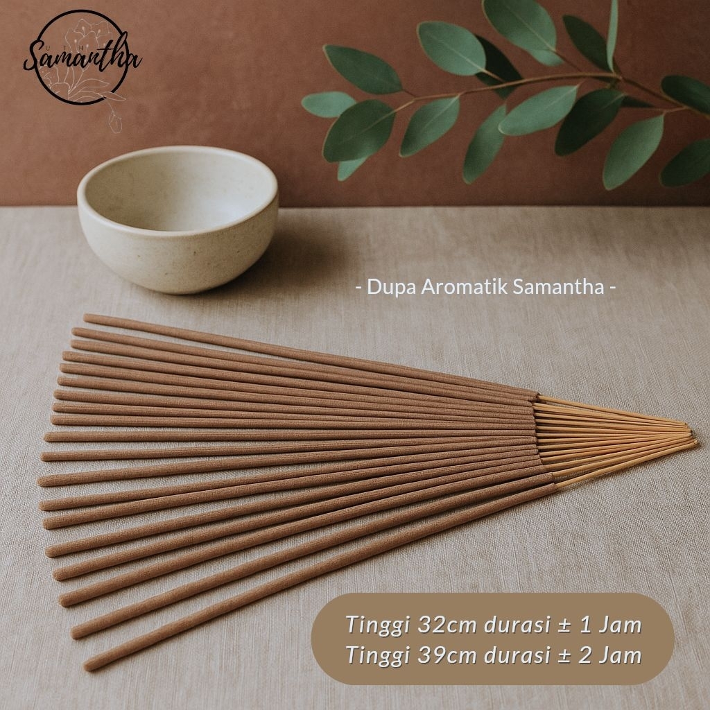 Quixoticquest_Shop Dupa Aromaterapi Premium Dupa Isi 100 Stik Coklat Ukuran 32Cm Dupa Wangi Dupa Hio