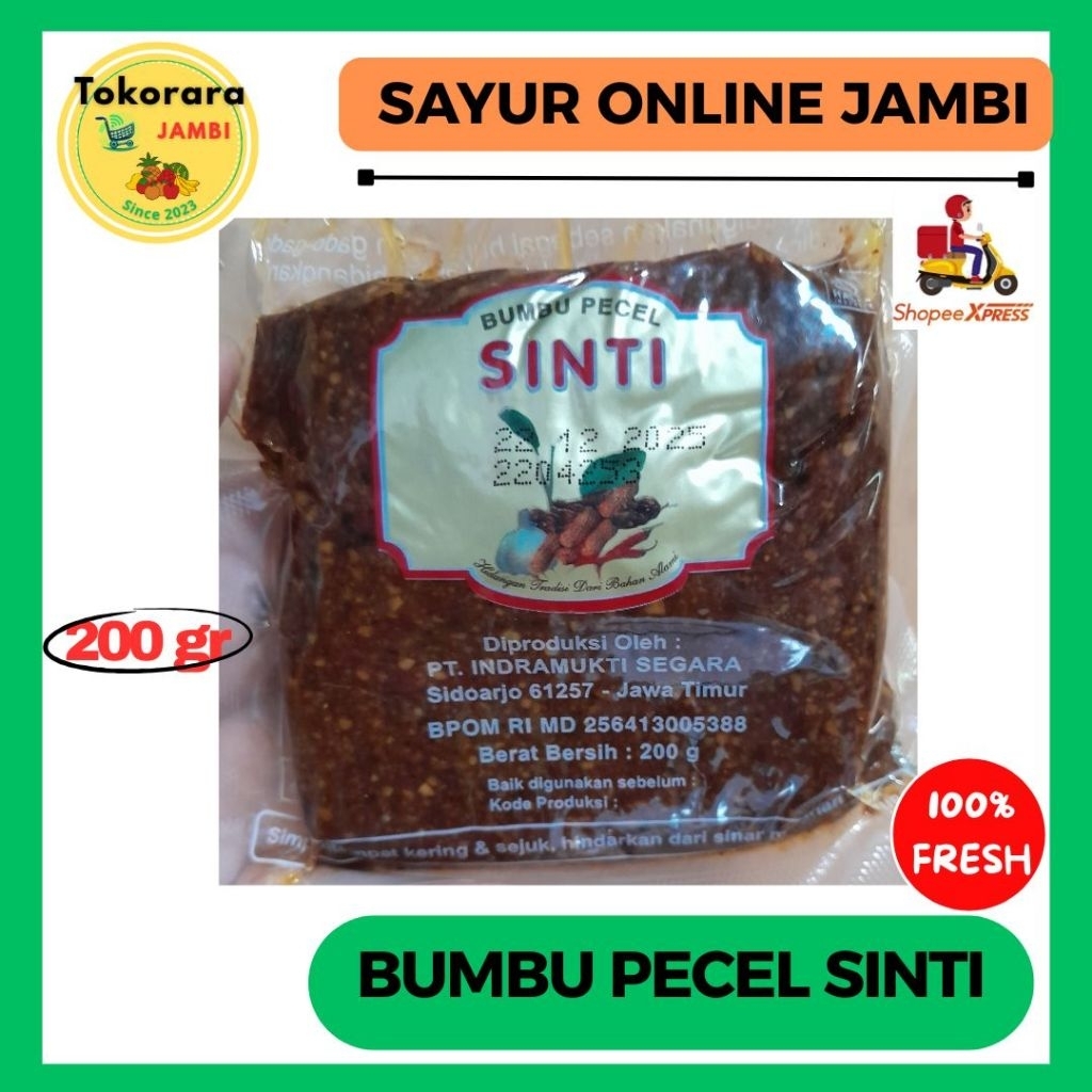 

Bumbu Pecel SINTI 200gr-tokorara.jambi