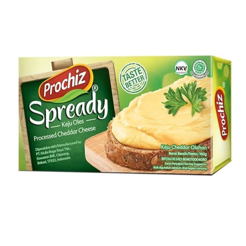 

Prochiz Spready Keju Oles 160gr