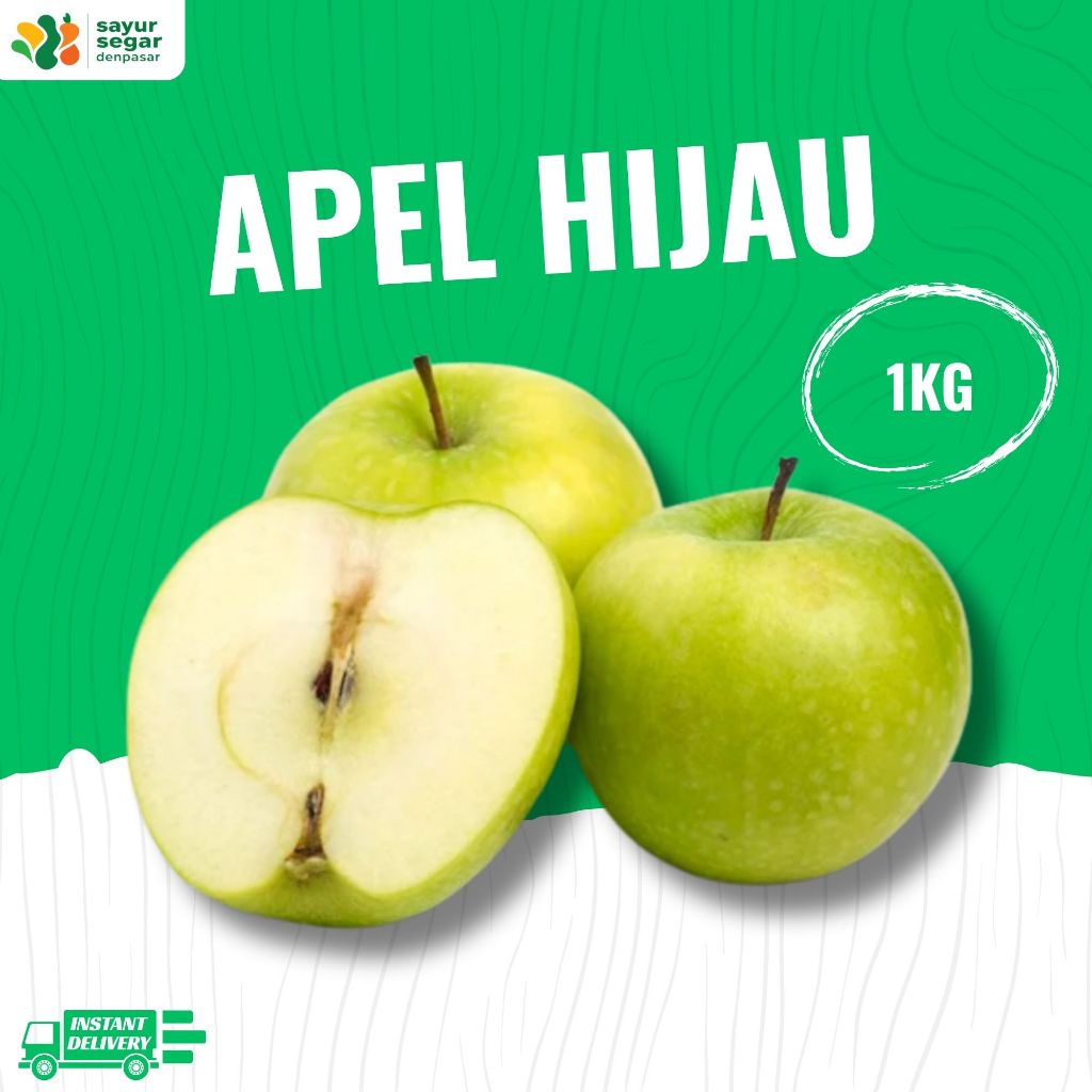 

Apel Hijau 1kg - Sayur Segar Denpasar