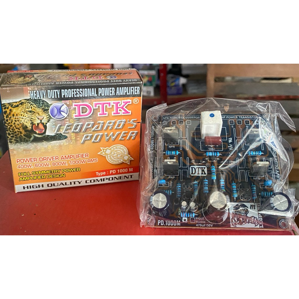 DTK Leopard’s Power PD 1000M - Power Driver Amplifier