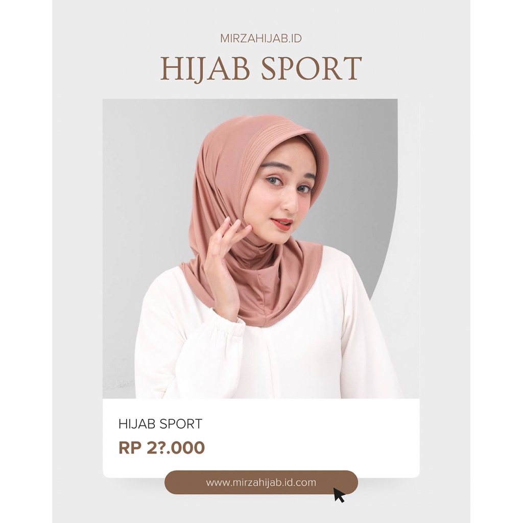 Hijab Sport Premium | mirzahijab.id