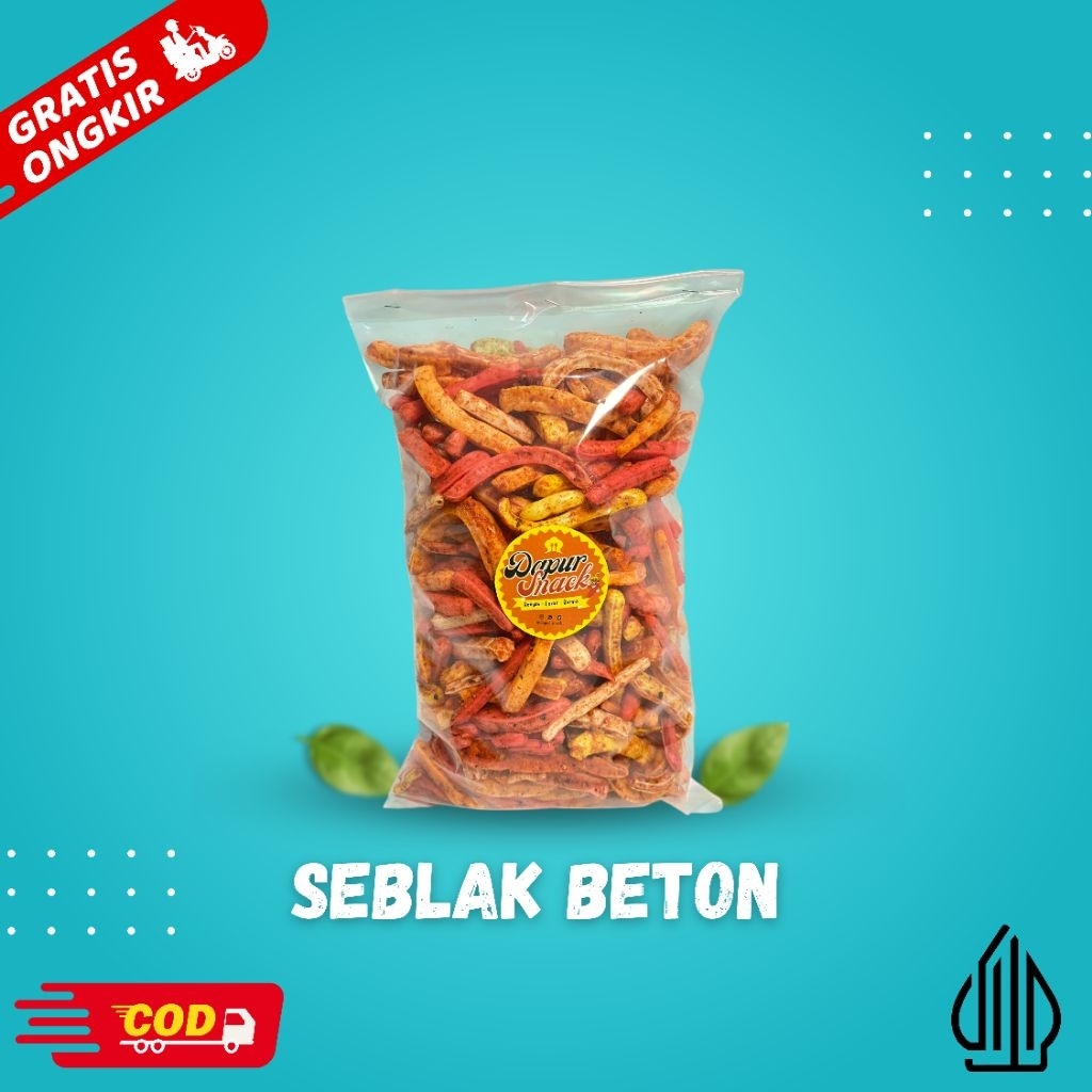 

500gram KERUPUK SEBLAK BETON / KERUPUK JAAT