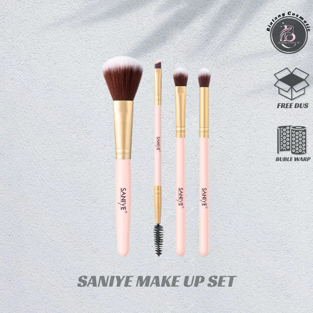 Saniye Make Up Set , Kuas Blush On , Kuas eyeshadow , Kuas Alis