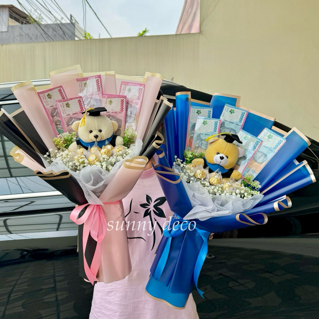 Money Bouquet Wisuda Kerangka Ukuran Besar/ buket lamaran / buket uang / kerangka buket uang