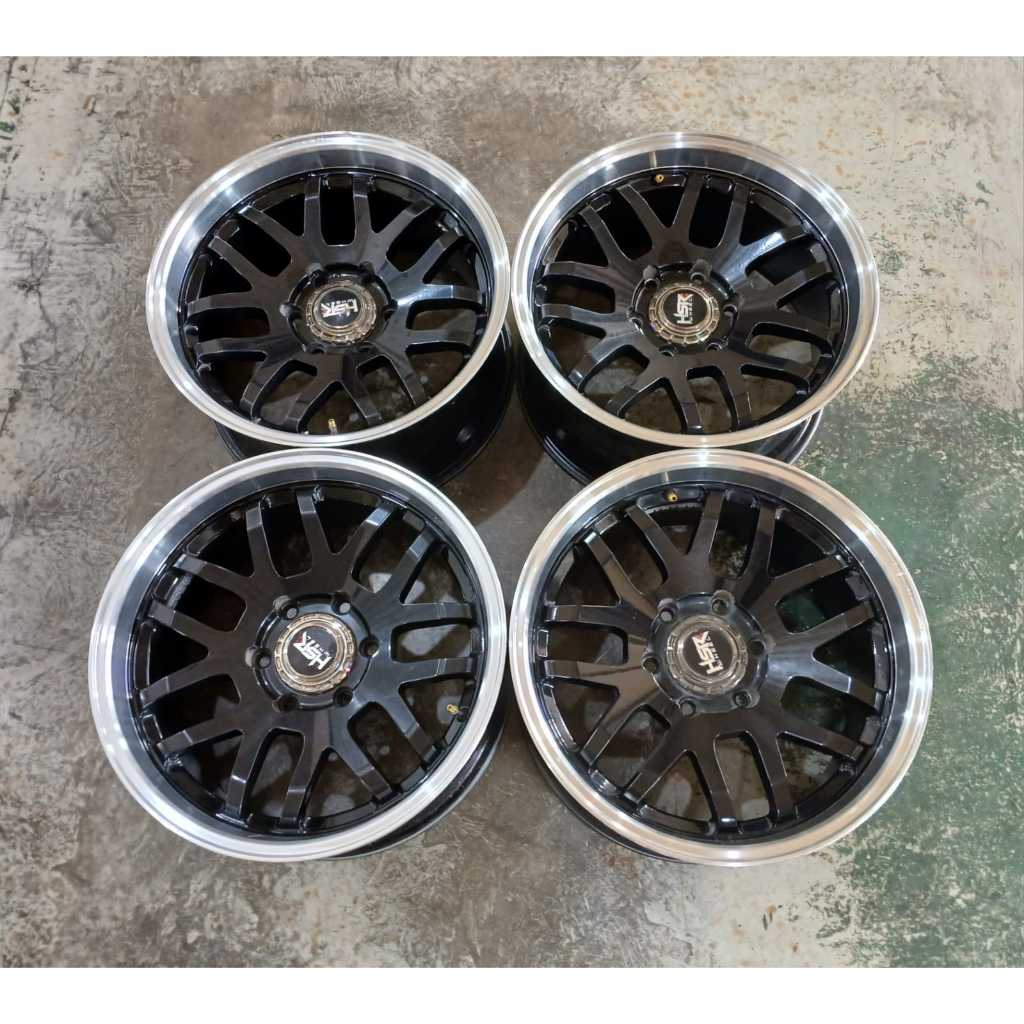 VELG SECOND MURAH RACING HSR R18 LUBANG 6 PNP PAJERO FORTUNER TRITON FORD EVEREST