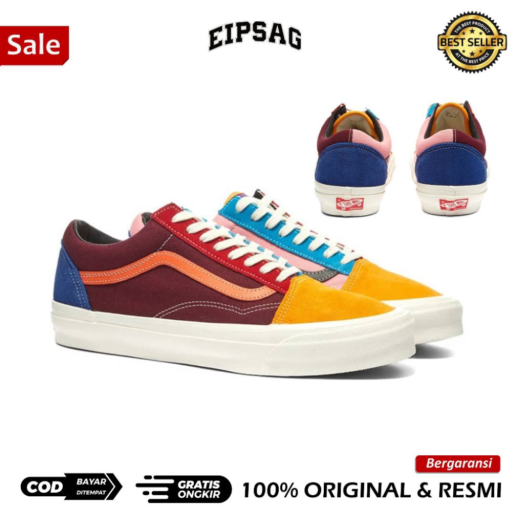 Vault OG Old Skool LX Multicolor RESMI ORIGINAL