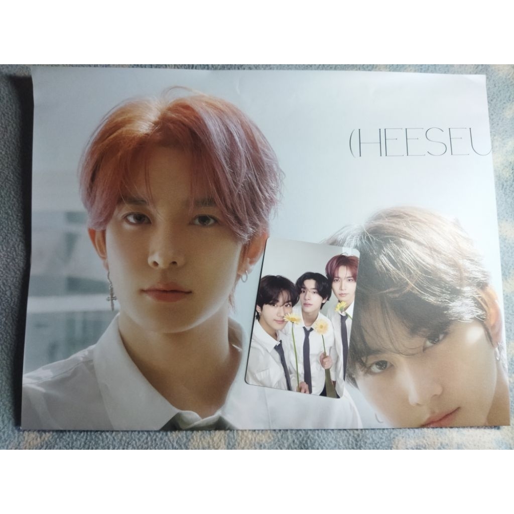 POSTER ENHYPEN HEEJAKEWON DICON ERA + PC UNIT HEEJAKEWON