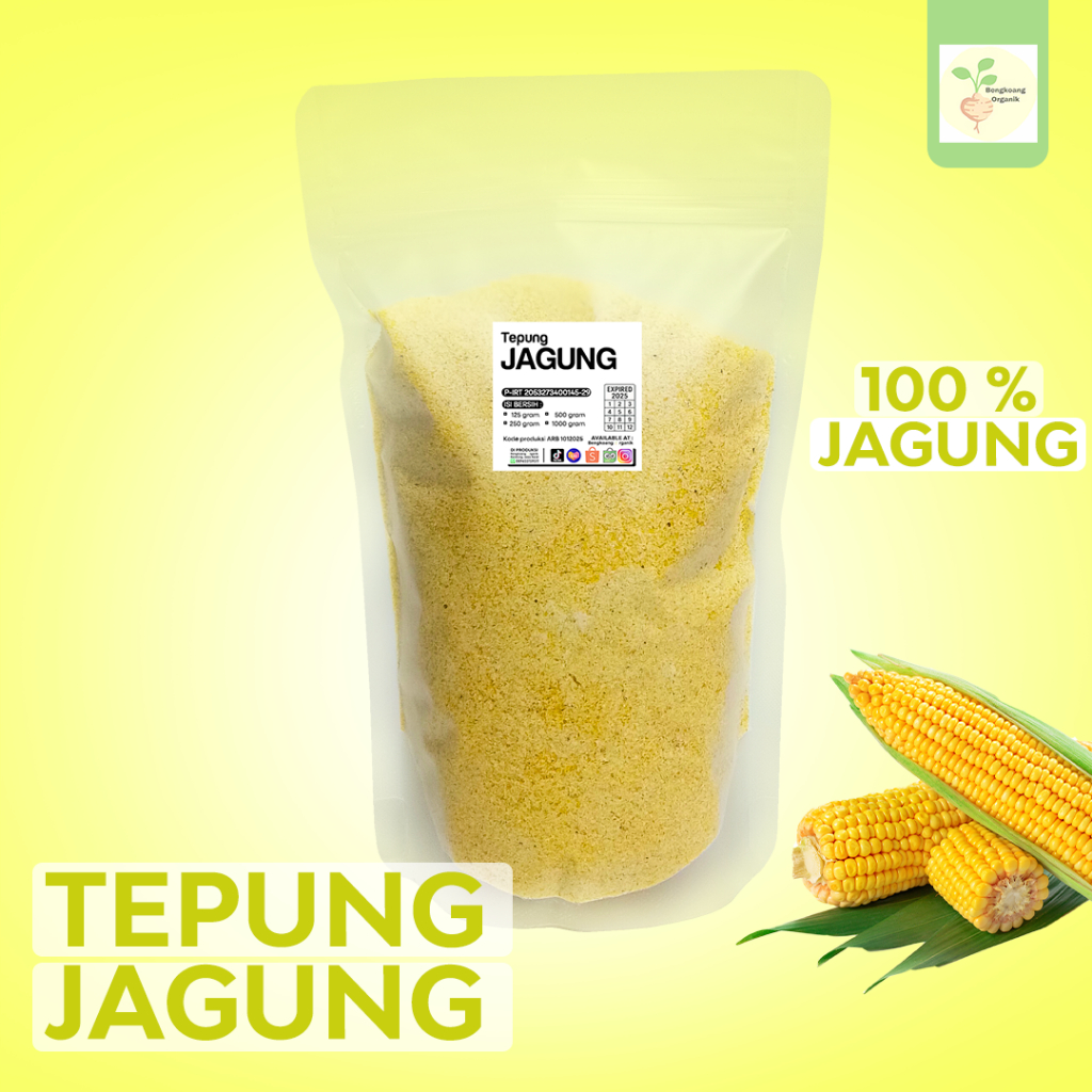 

Tepung Jagung 250gr - Corn Flour (Bukan Maizena)