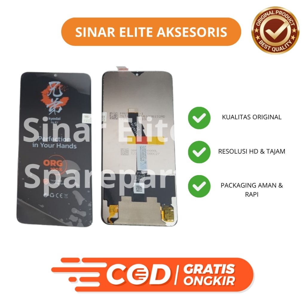 LCD KYODAI REDMI NOTE 8 PRO - OEM+TOUCHSCREEN+FULLSET - GARANSI 7-10 HARI