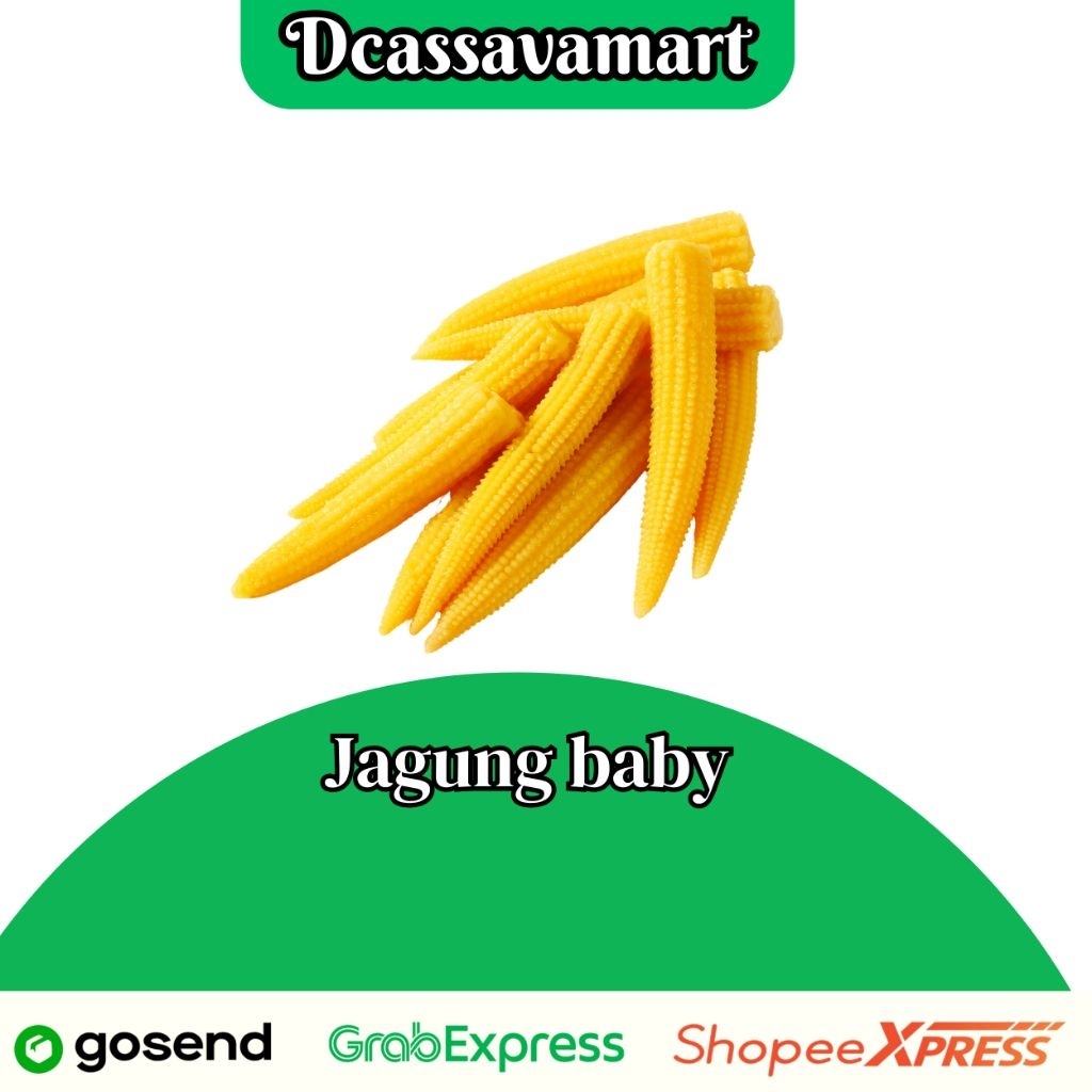 

sayuran fresh Baby Corn / Jagung Baby 200gr - paket instan 1jam sampai