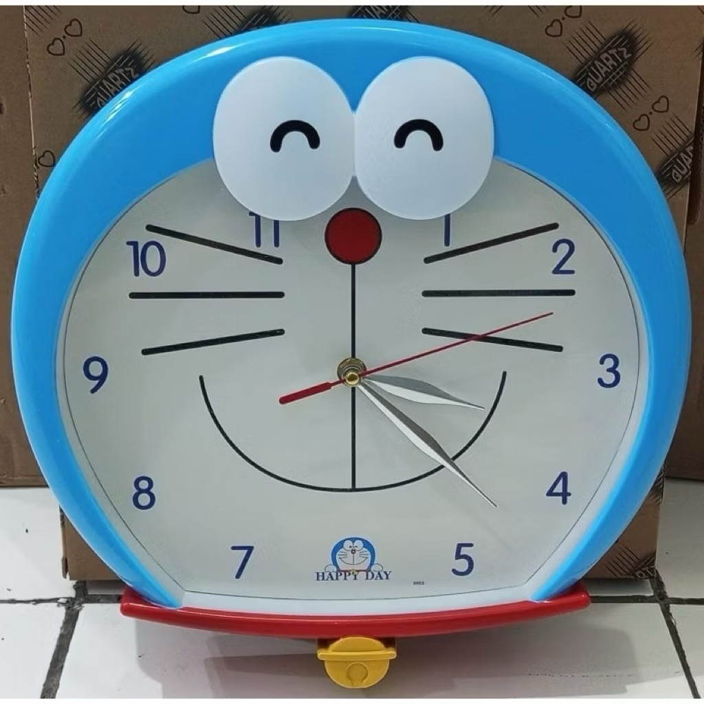 Jam Dinding Doraemon / Jam Dinding Karakter / Jam Doraemon