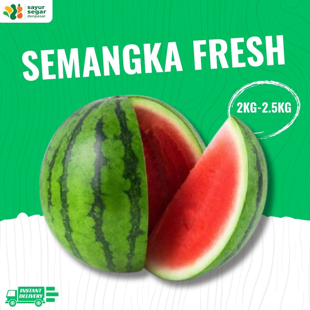 

Buah Semangka Fresh 2kg-2.5kg - Sayur Segar Denpasar