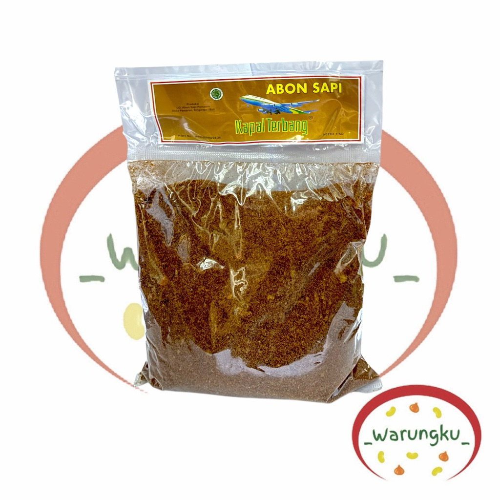 

1KG ABON SAPI Merk Kapal Terbang Kiloan