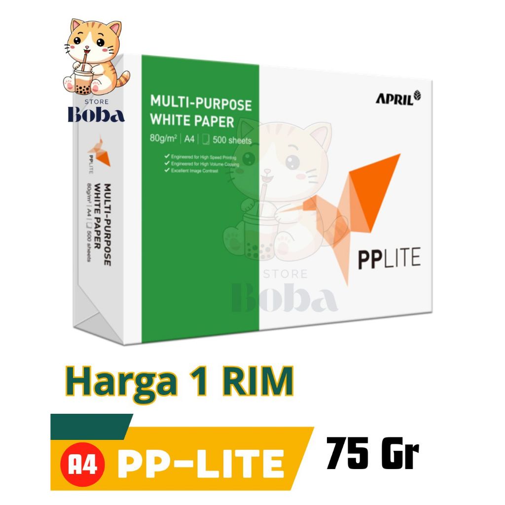

PP LITE HVS A4 75 GR Original 100%