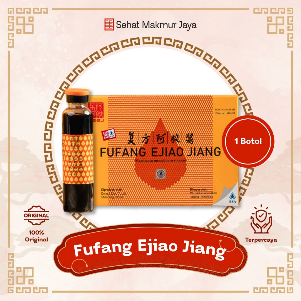 Fufang Ejiao Jiang Original Isi 1 Botol - Fufang Trombosit Penambah Darah