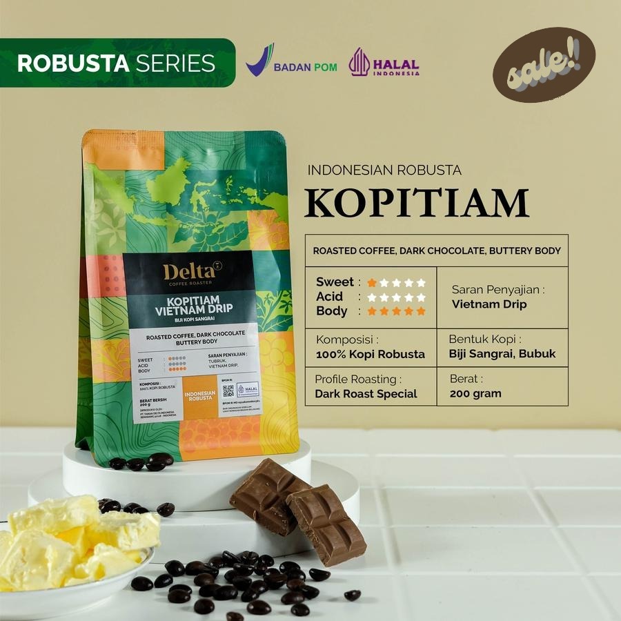 

Kopi | Kopitiam Vietnam Drip | Robusta | Dark Roast 200g