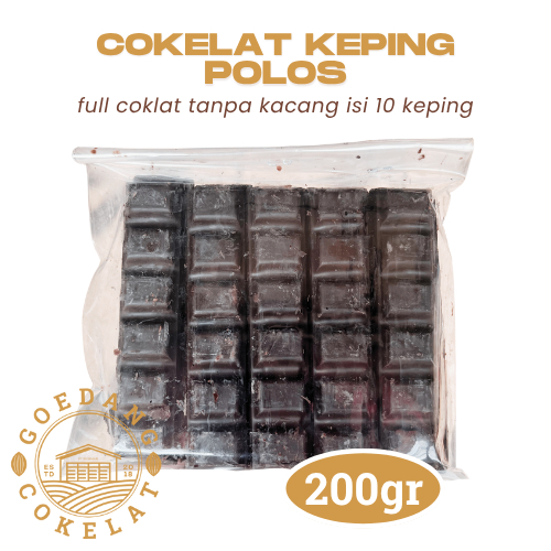 

Cokelat Keping 10pcs | Cokelat Polos | Bisa Dimakan Langsung atau Bahan Kue & Topping