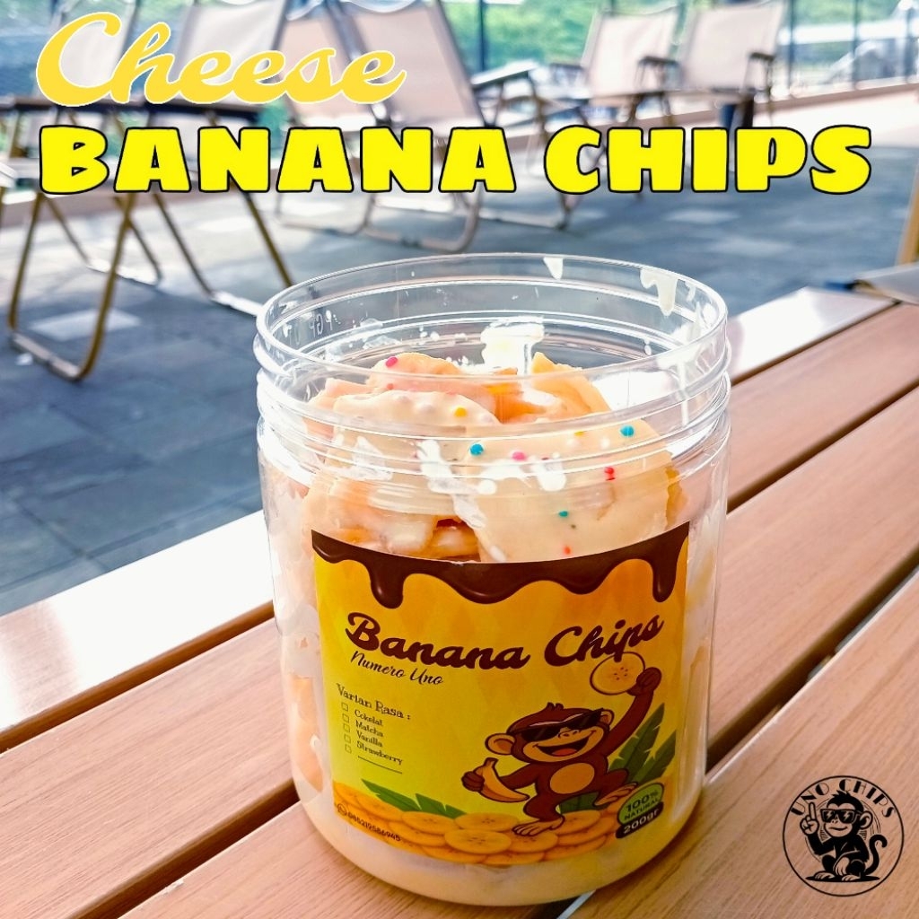

KERIPIK PISANG LUMER KEJU - 200gram