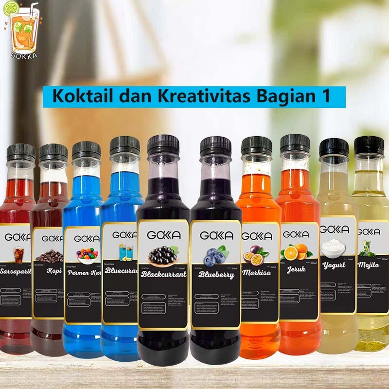 

GOKKA Aneka Rasa 1 Flavoured Syrup Sirup Segala Rasa 350ml International Halal