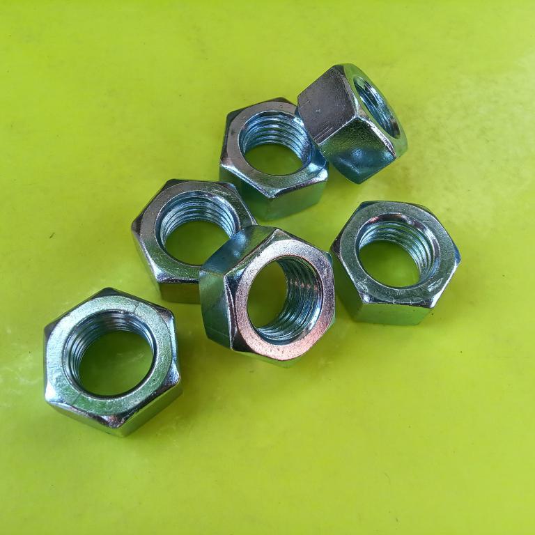 MUR GALVANIS M18 PUTIH/ MUR BAUT KUNCI 27 / MUR PUTIH M18  / MUR GALVANIZ M18 / NUT M18 BAUT 27