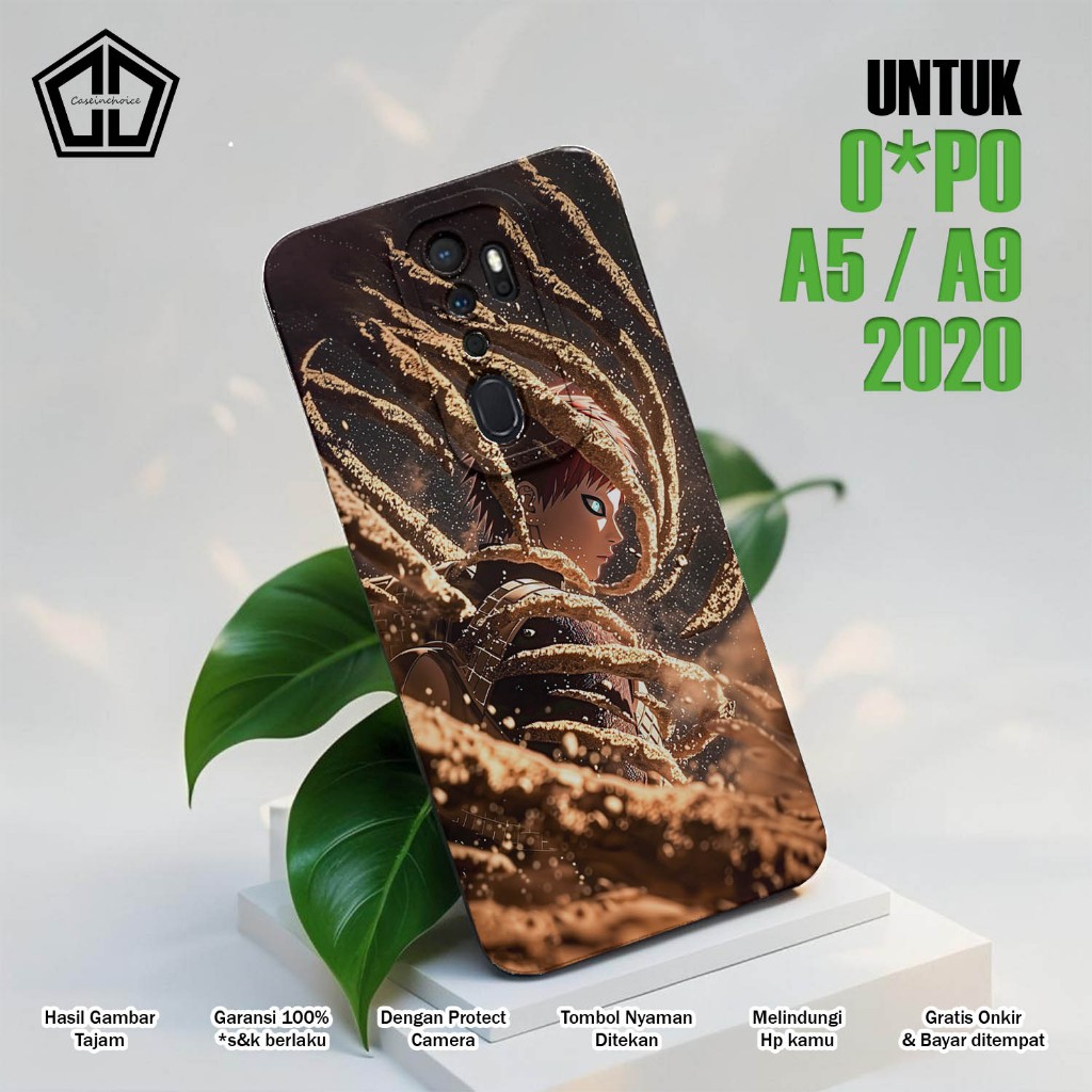 Casing OPPO A5 2020 / A9 2020  - ANIME NARUTO  SOFTCASE PROCAMERA CASE HANDPHONE