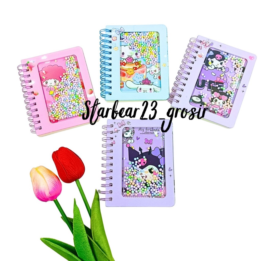 

Notes Mini Ring Motif San Moroll Bubble Size A7 (FAY 541)