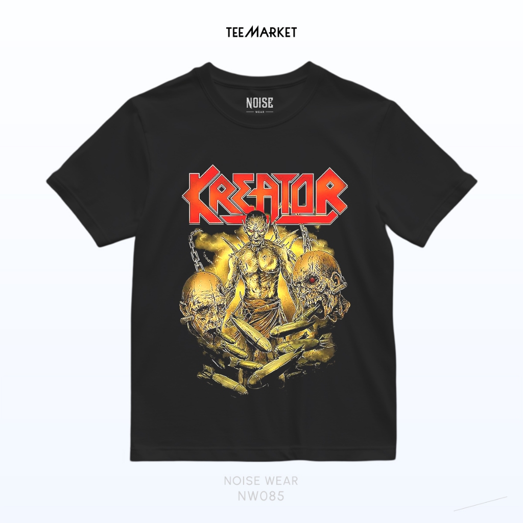 NW085 Kaos Band Kreator - Baju Music Noise Wear