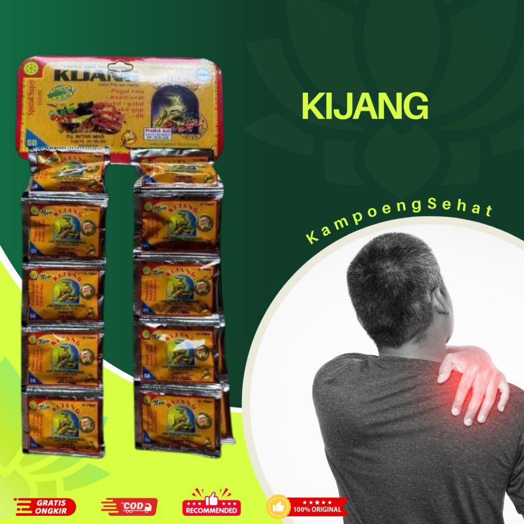 

kapsul asam urat cap kijang 1 renceng asli