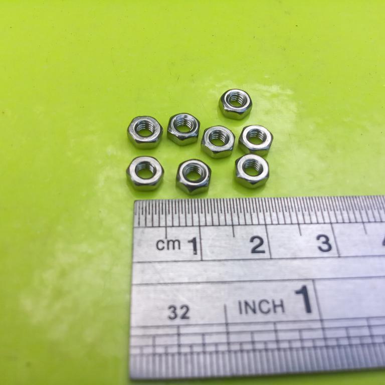 MUR SS M3 / MUR BAUT KUNCI 5.5 / MUR STAINLESS M3 / MUR M3 STAINLESS STEEL / NUT M4 SS304 ANTI KARAT