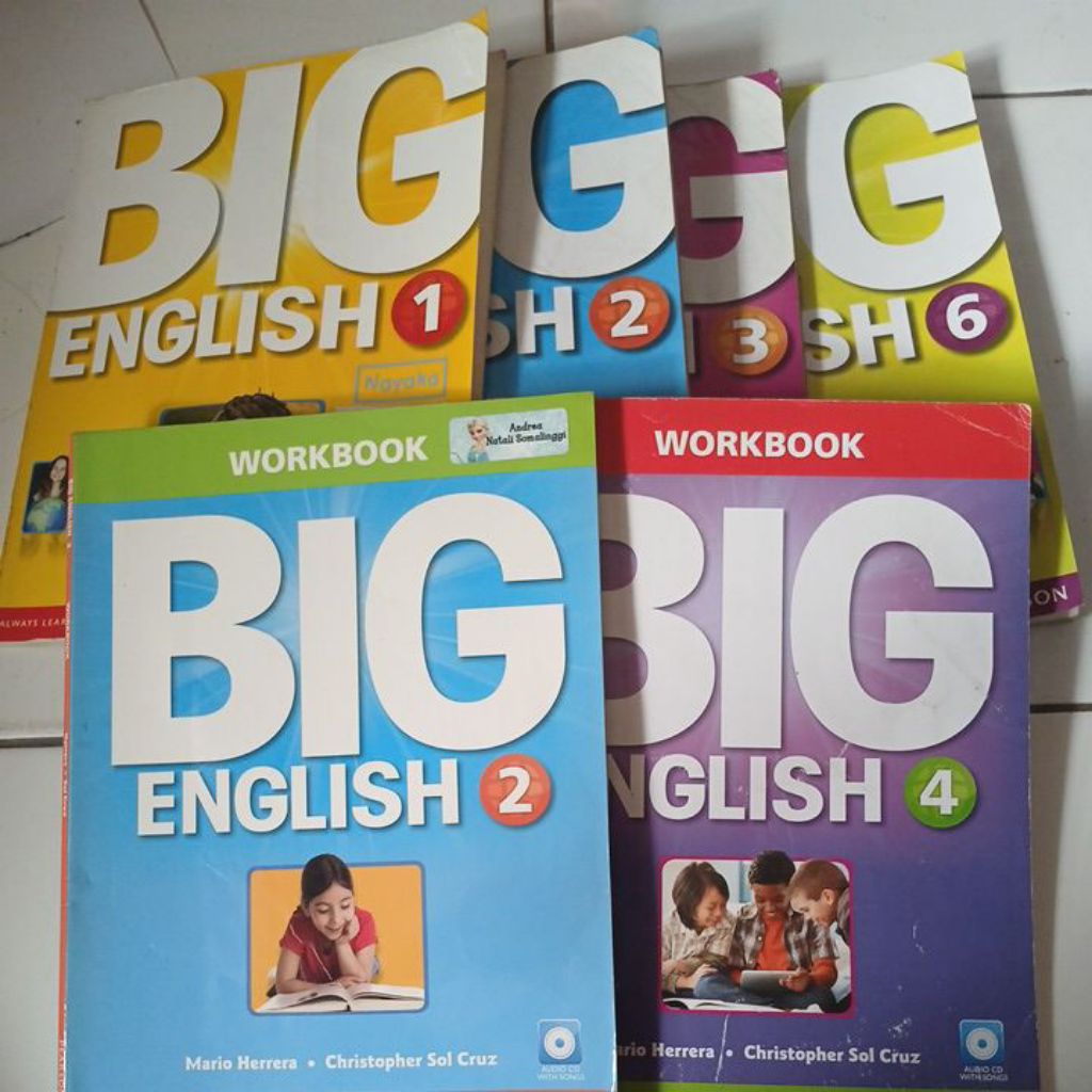 Big english student book dan workbook