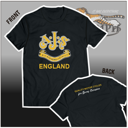 KAOS EKSKLUSIFE AJS MOTOR ENGLAND